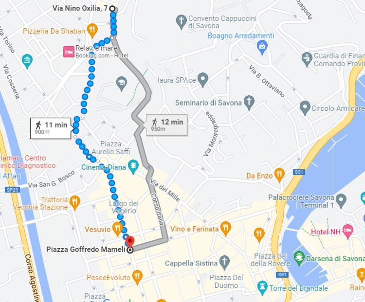 Appartamento Con Ac-Wi-Fi- Centro A 7 Min 萨沃纳 外观 照片